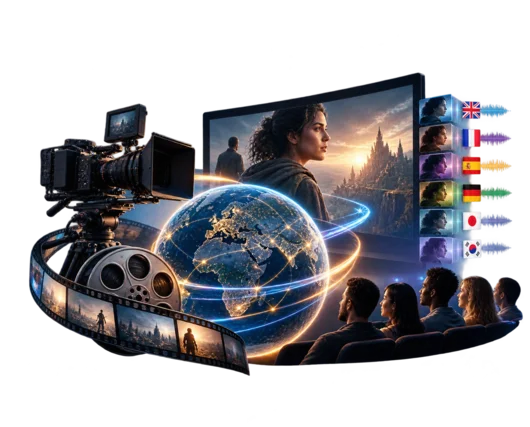 Certified film translation services for international content