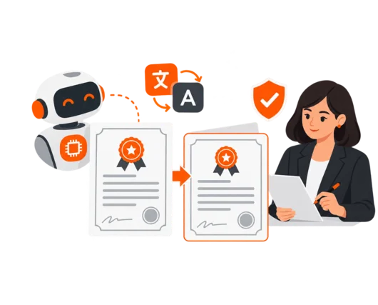 AI-Powered Certificate Translation