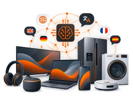 AI-Powered Electronics and Home Appliances Translation