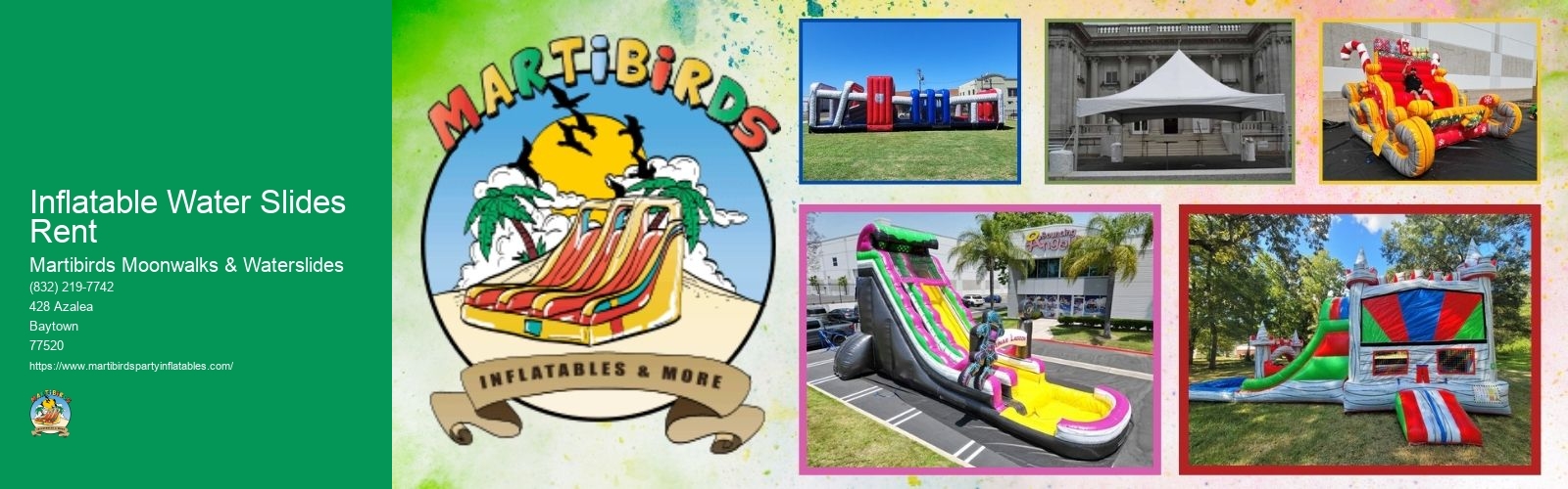 Inflatable Water Slides Rent