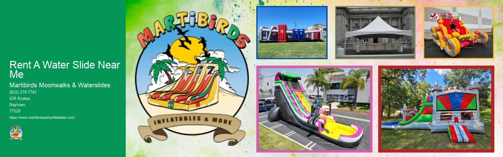 Rent A Water Slide Near Me