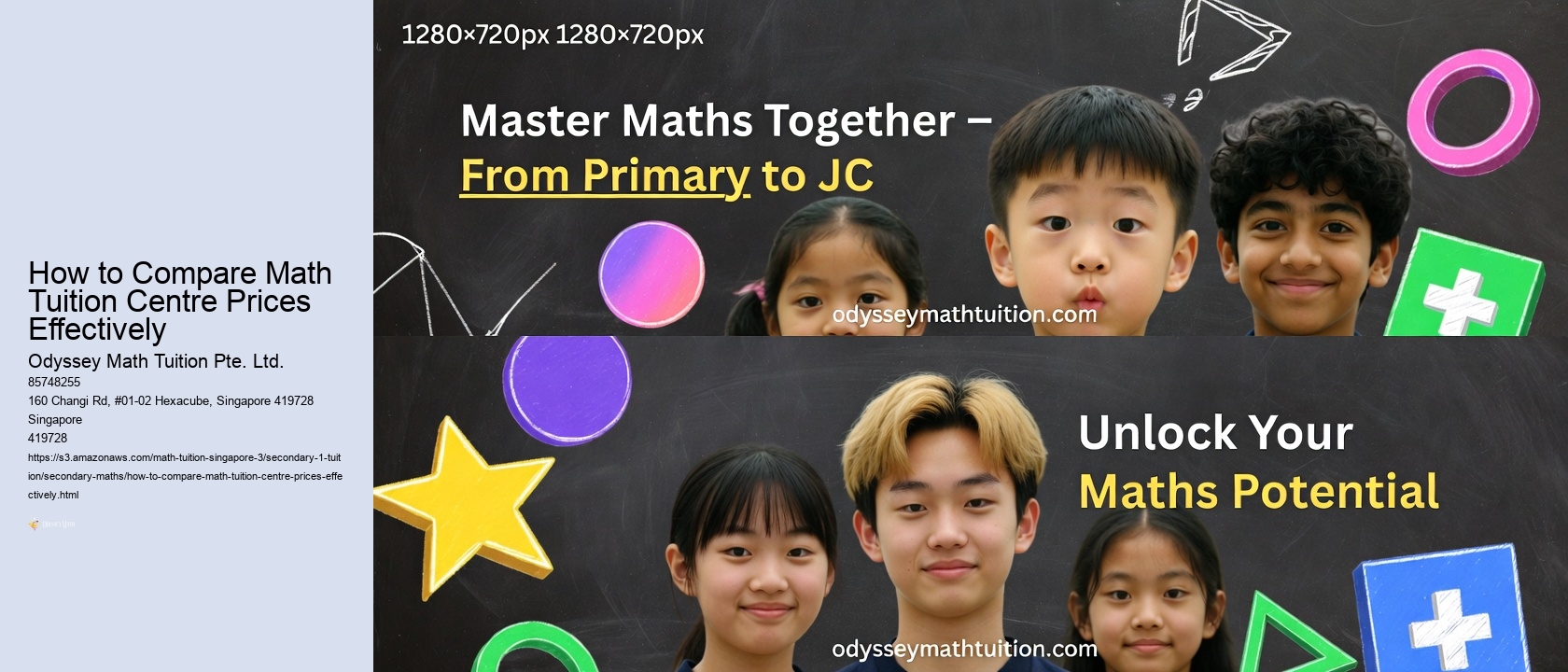 How to Compare Math Tuition Centre Prices Effectively