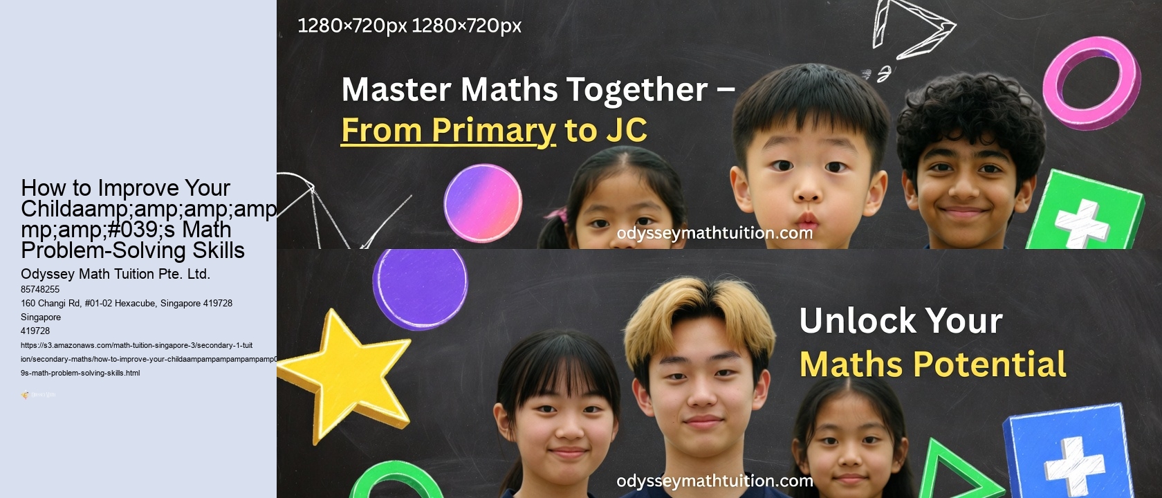 How to Improve Your Childaamp;amp;amp;amp;amp;amp;#039;s Math Problem-Solving Skills