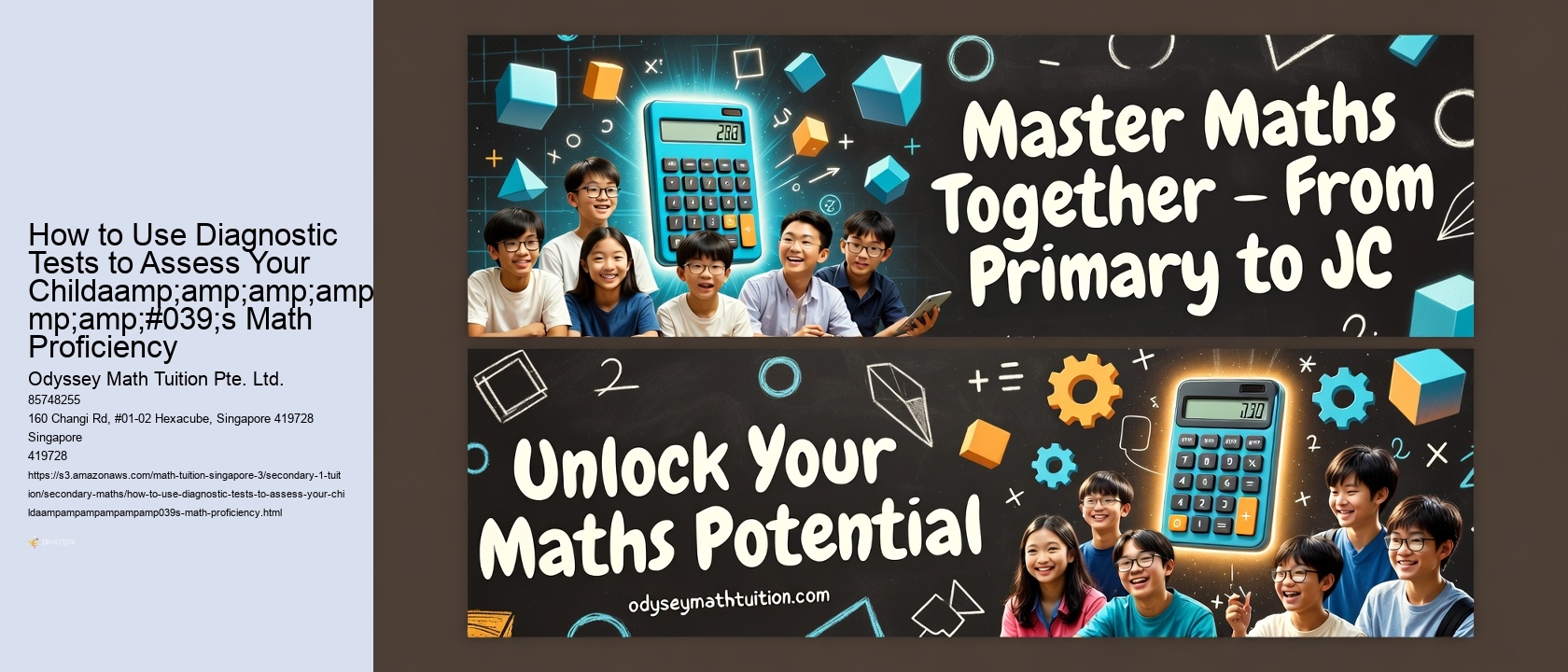 How to Use Diagnostic Tests to Assess Your Childaamp;amp;amp;amp;amp;amp;#039;s Math Proficiency