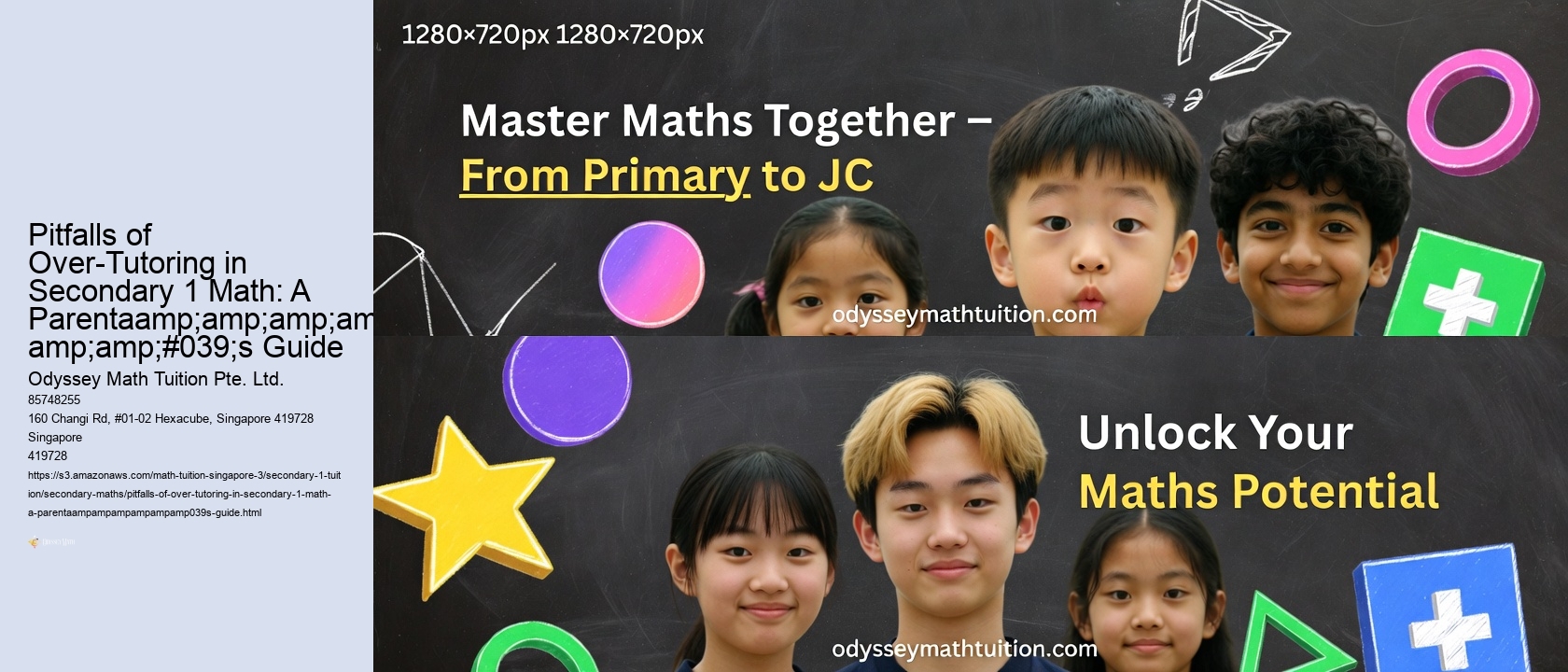 Pitfalls of Over-Tutoring in Secondary 1 Math: A Parentaamp;amp;amp;amp;amp;amp;#039;s Guide