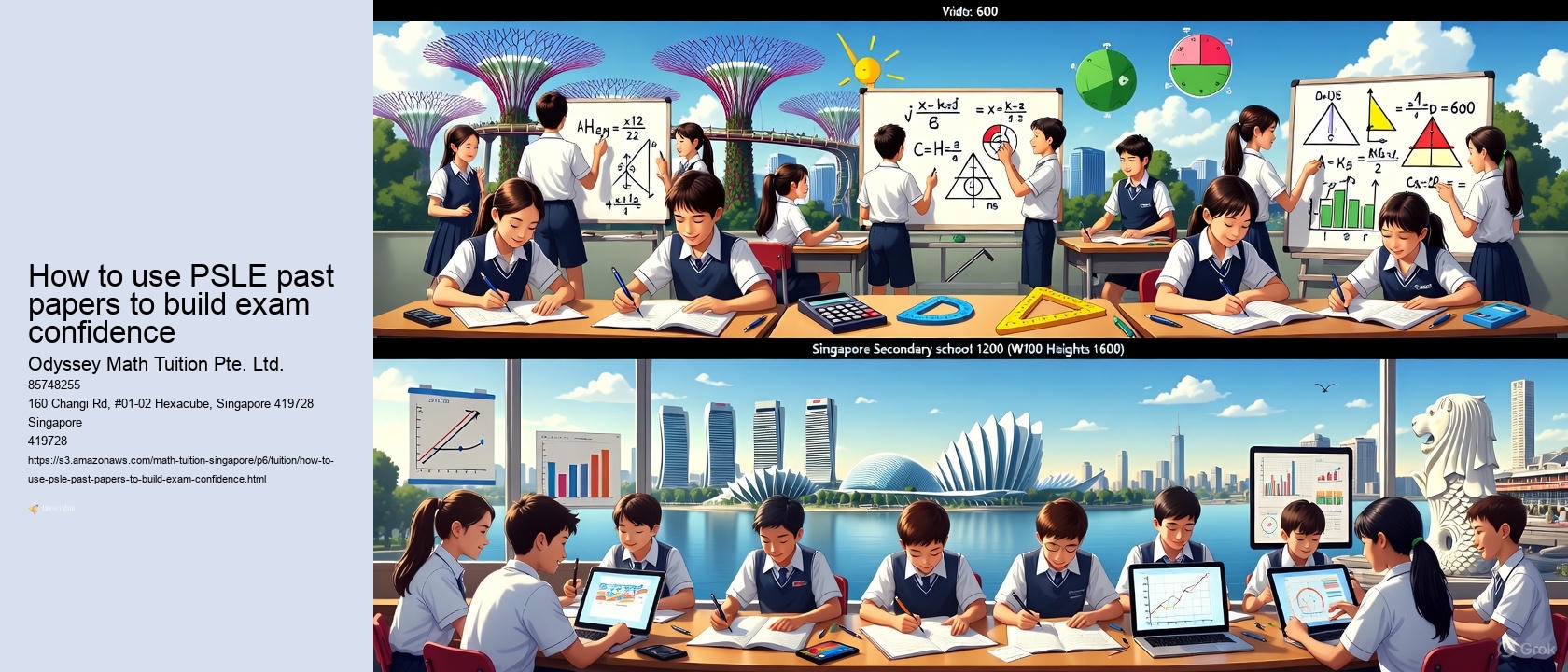 How to use PSLE past papers to build exam confidence