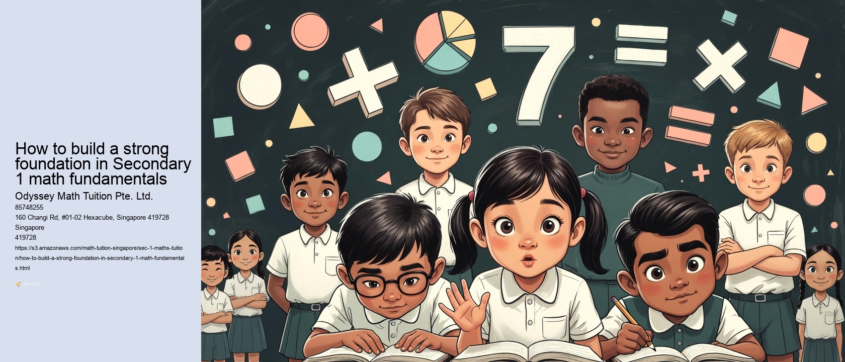 How to build a strong foundation in Secondary 1 math fundamentals