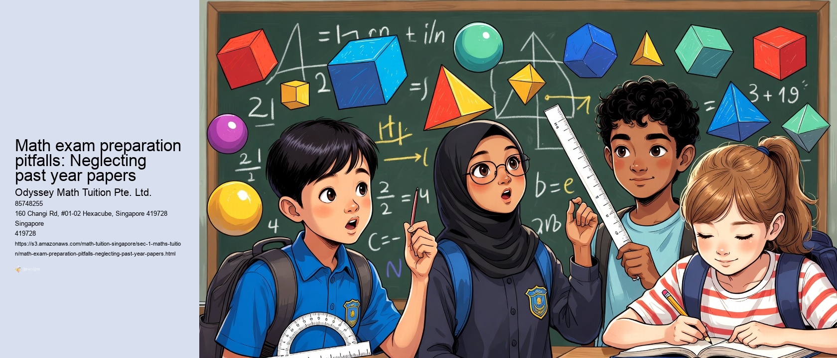 Math exam preparation pitfalls: Neglecting past year papers