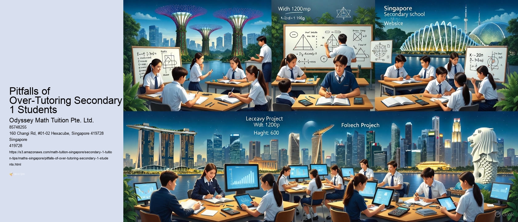 Pitfalls of Over-Tutoring Secondary 1 Students