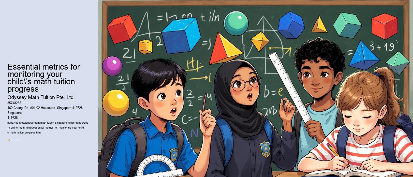 Essential metrics for monitoring your child's math tuition progress