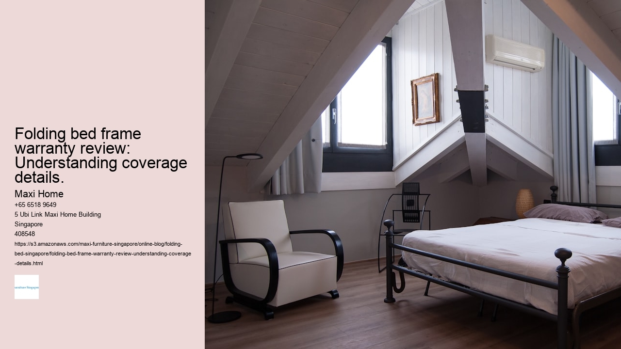 Folding bed frame warranty review: Understanding coverage details.