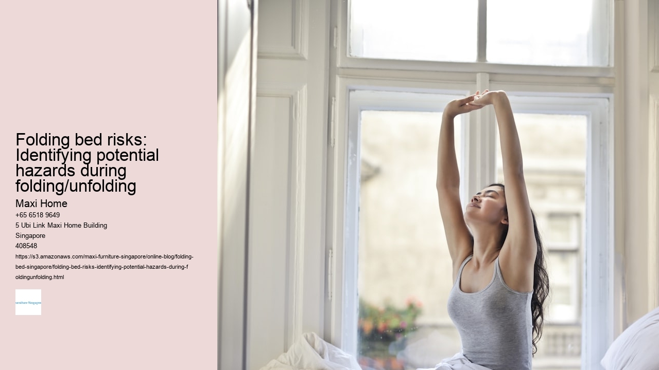 Folding bed risks: Identifying potential hazards during folding/unfolding