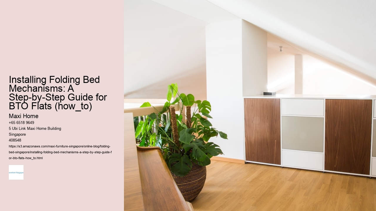 Installing Folding Bed Mechanisms: A Step-by-Step Guide for BTO Flats (how_to)