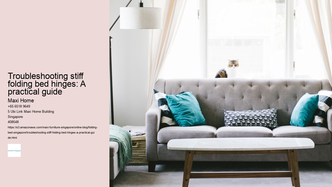 Troubleshooting stiff folding bed hinges: A practical guide