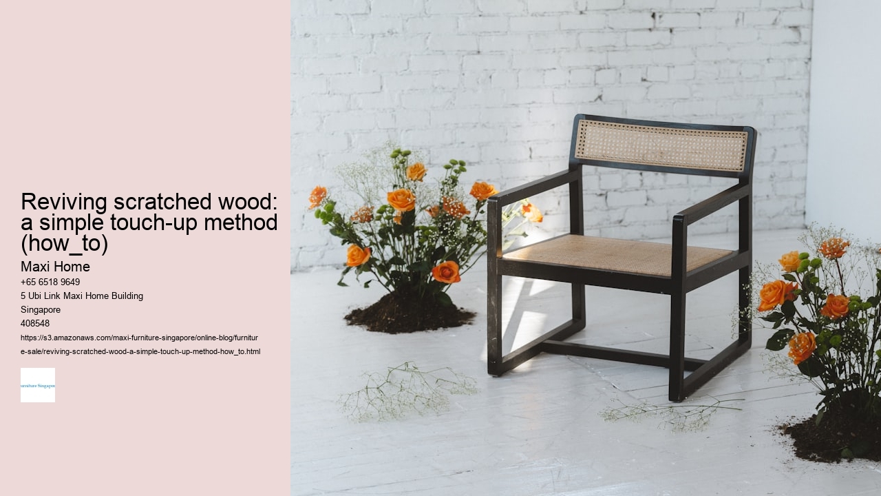 Reviving scratched wood: a simple touch-up method (how_to)