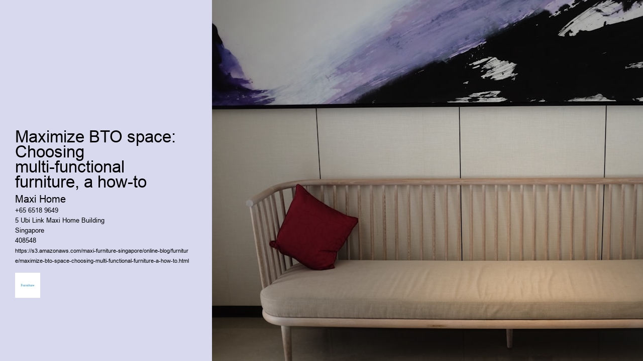Maximize BTO space: Choosing multi-functional furniture, a how-to Maxi Home Maximize BTO space: Choosing multi-functional furniture, a how-to