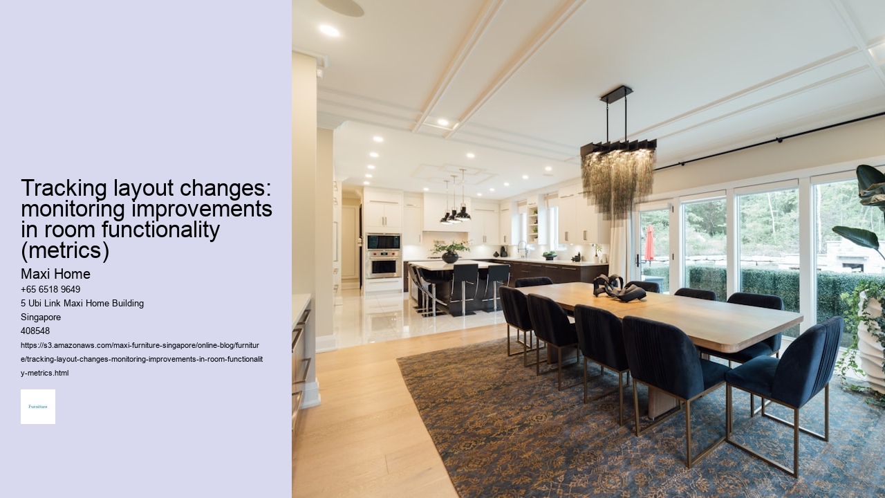 Tracking layout changes: monitoring improvements in room functionality (metrics)