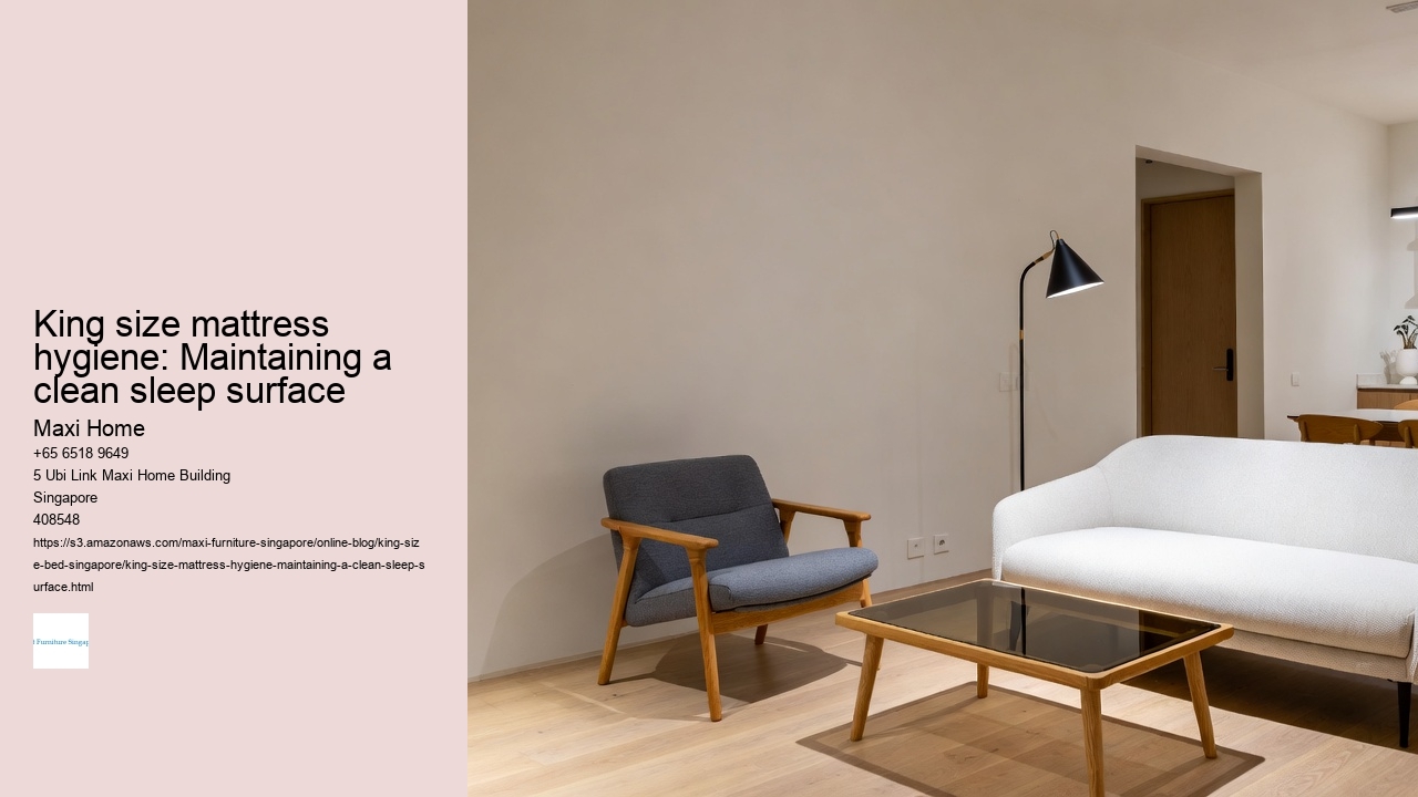 King size mattress hygiene: Maintaining a clean sleep surface