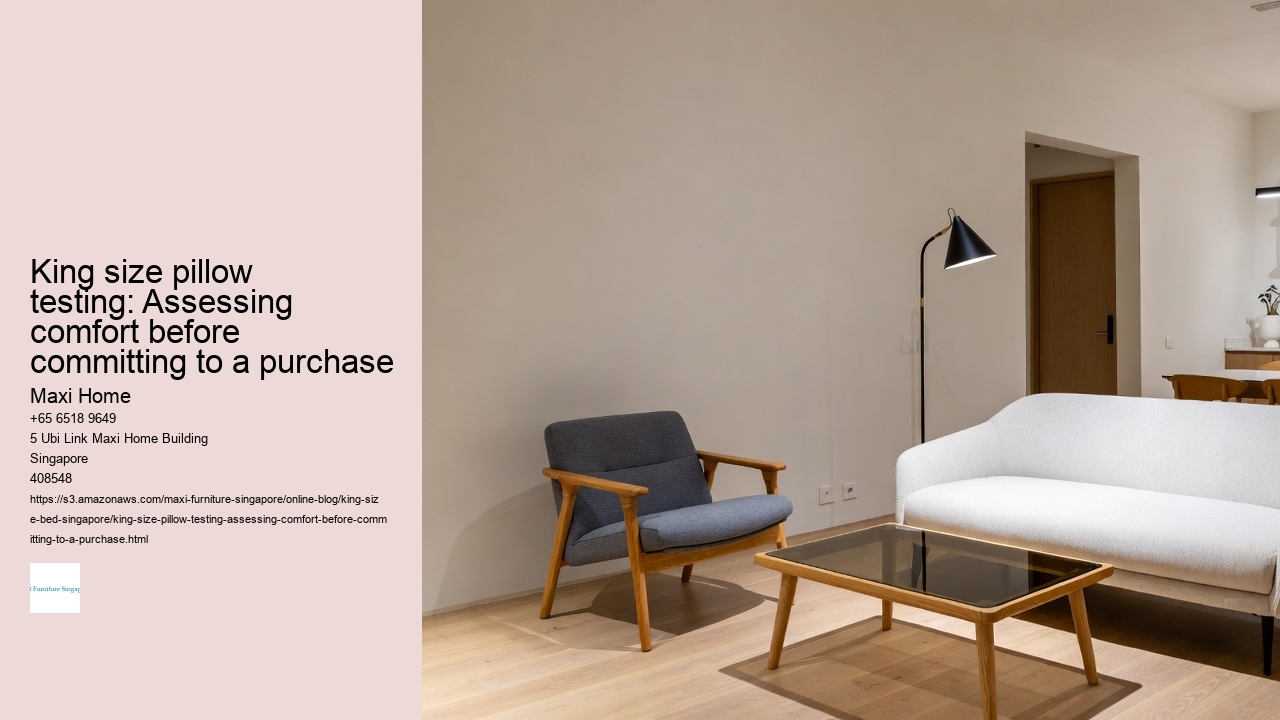 King size pillow testing: Assessing comfort before committing to a purchase Maxi Home King size pillow testing: Assessing comfort before committing to a purchase