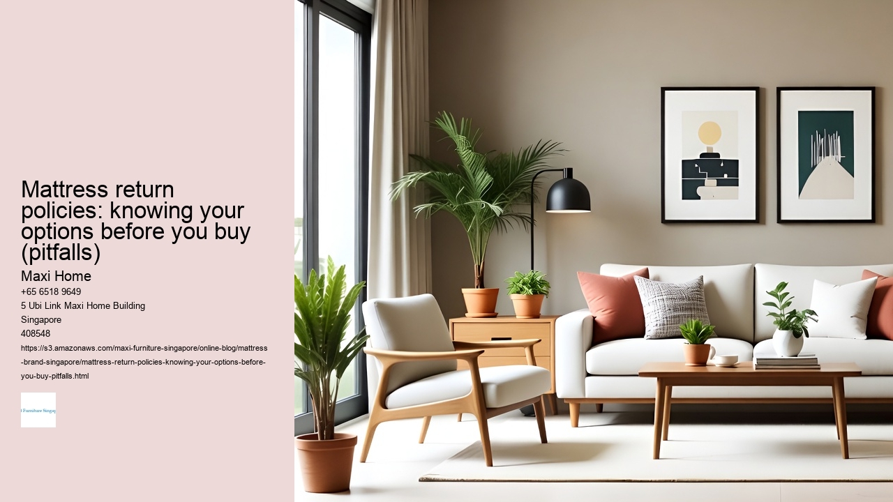 Mattress return policies: knowing your options before you buy (pitfalls) Maxi Home Mattress return policies: knowing your options before you buy (pitfalls)