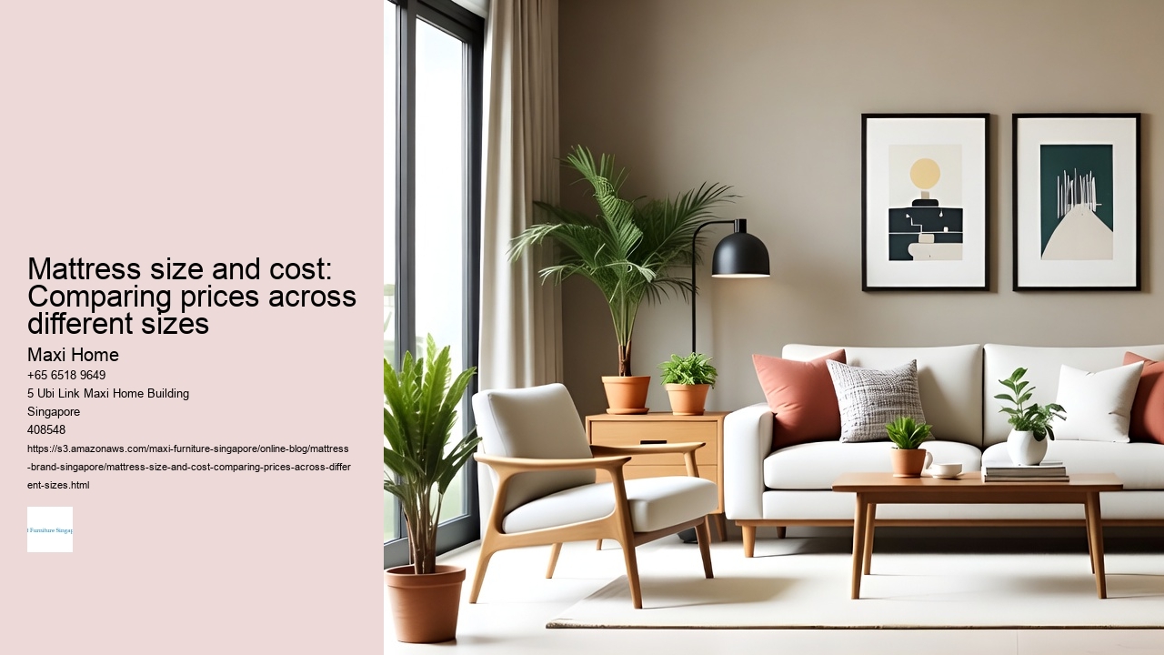 Mattress size and cost: Comparing prices across different sizes Maxi Home Mattress size and cost: Comparing prices across different sizes