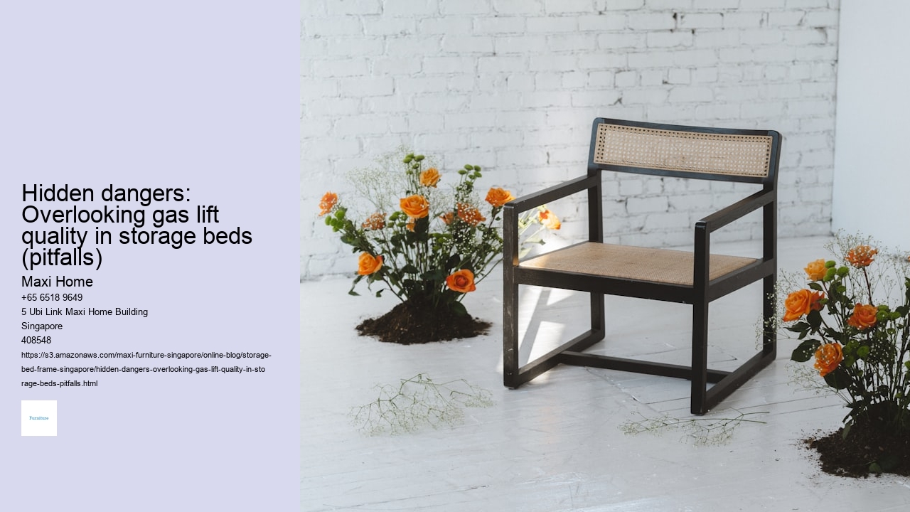 Hidden dangers: Overlooking gas lift quality in storage beds (pitfalls)