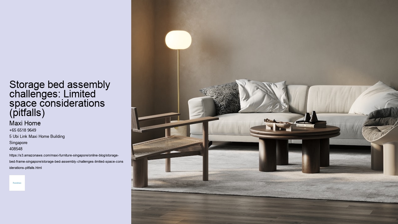 Storage bed assembly challenges: Limited space considerations (pitfalls)