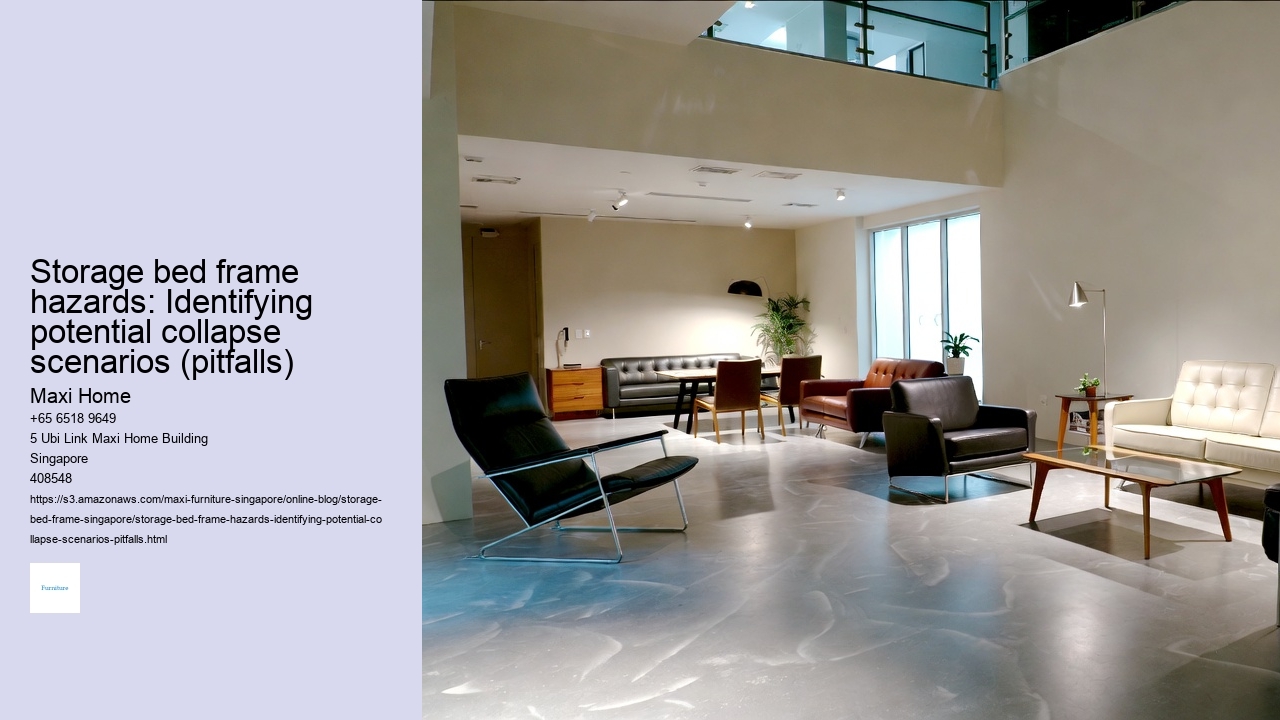 Storage bed frame hazards: Identifying potential collapse scenarios (pitfalls)