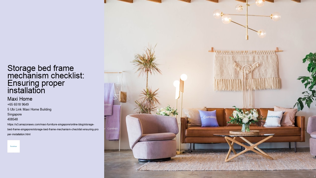 Storage bed frame mechanism cycle testing: Evaluating reliability