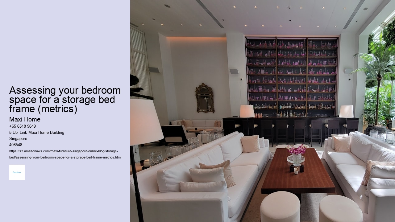 Assessing your bedroom space for a storage bed frame (metrics)
