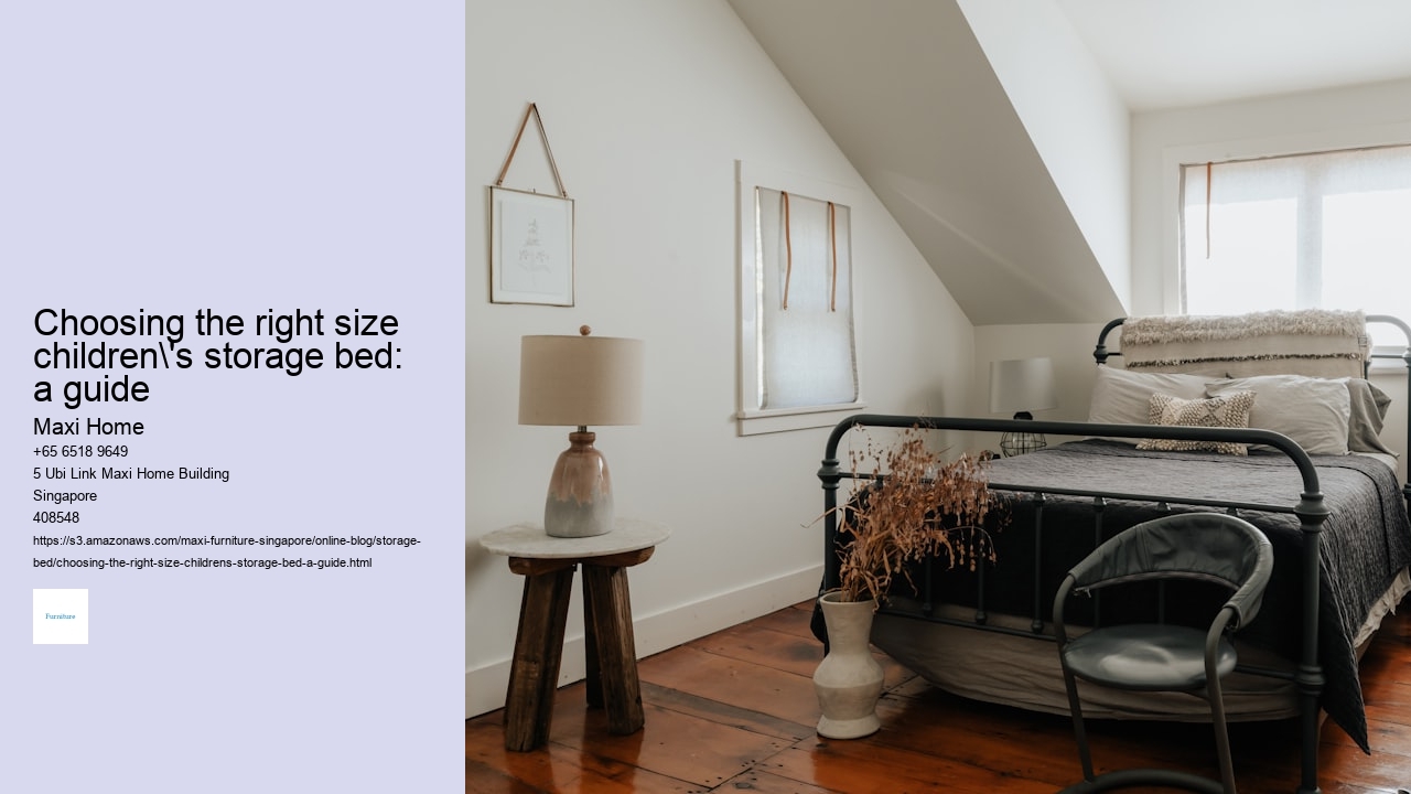 Choosing the right size children's storage bed: a guide Maxi Home Choosing the right size children's storage bed: a guide