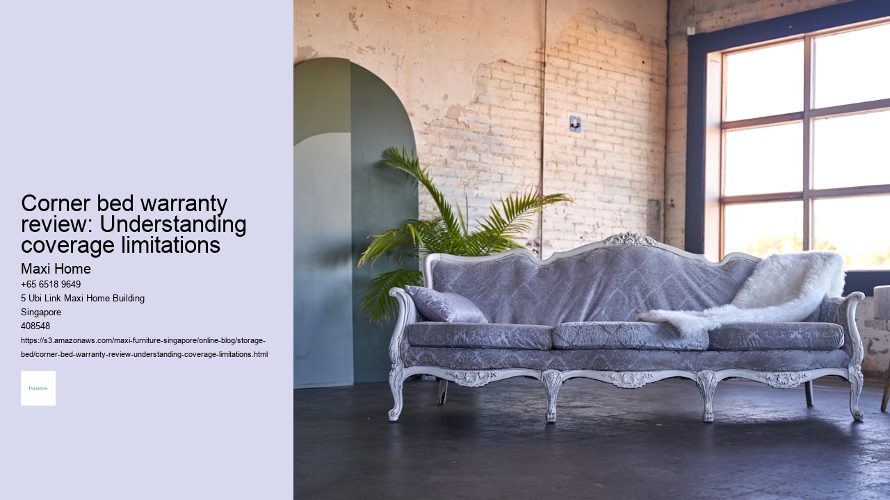 Corner bed warranty review: Understanding coverage limitations