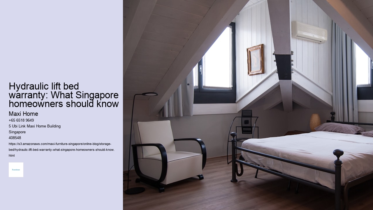Hydraulic lift bed warranty: What Singapore homeowners should know
