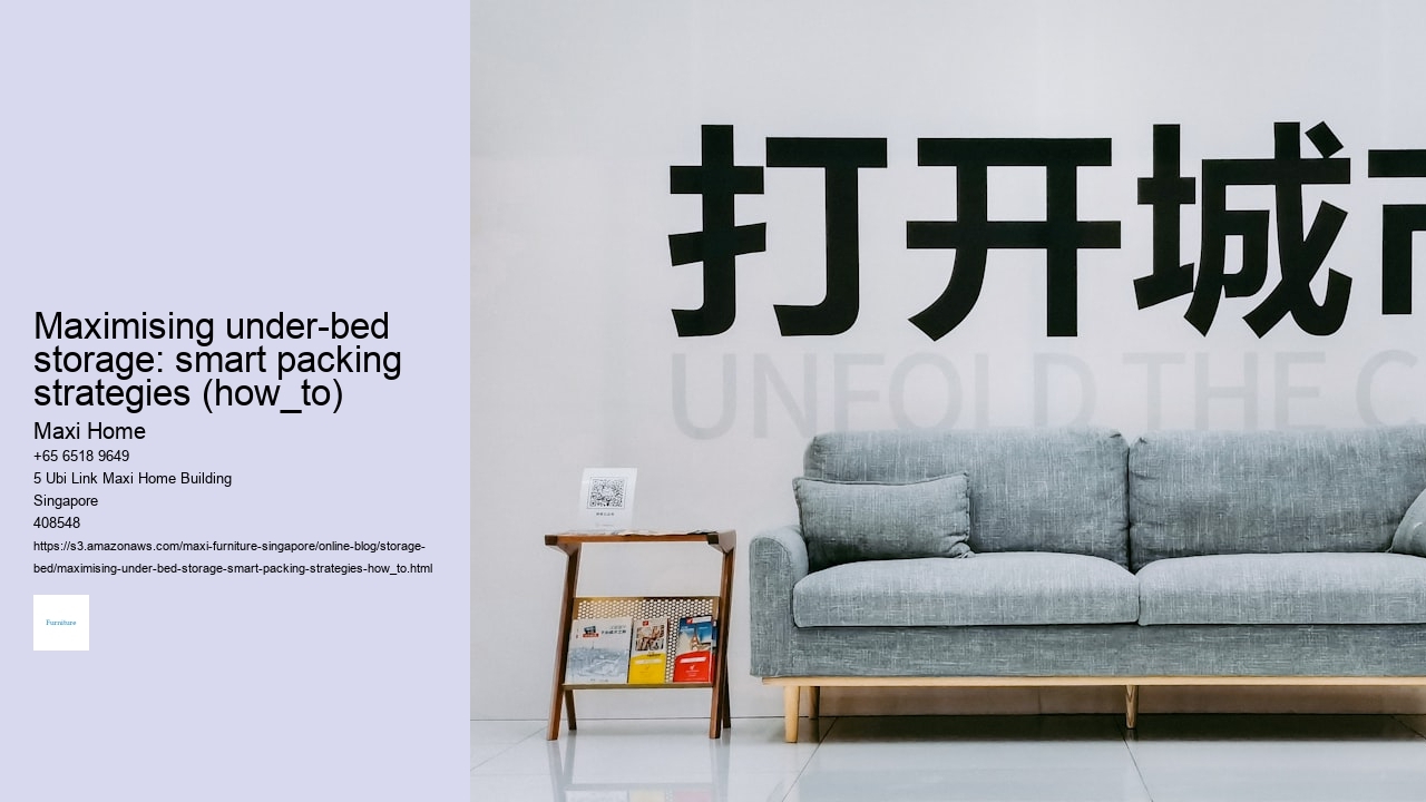 Maximising under-bed storage: smart packing strategies (how_to) Maxi Home Maximising under-bed storage: smart packing strategies (how_to)