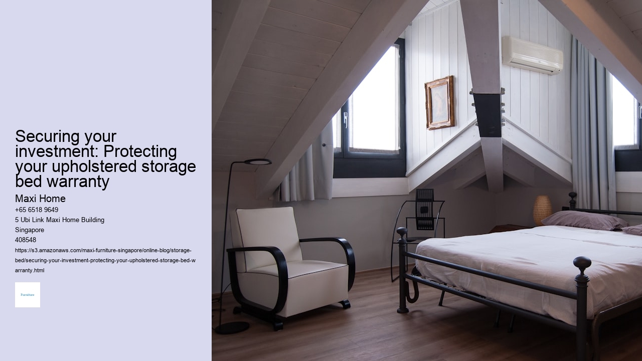 Securing your investment: Protecting your upholstered storage bed warranty