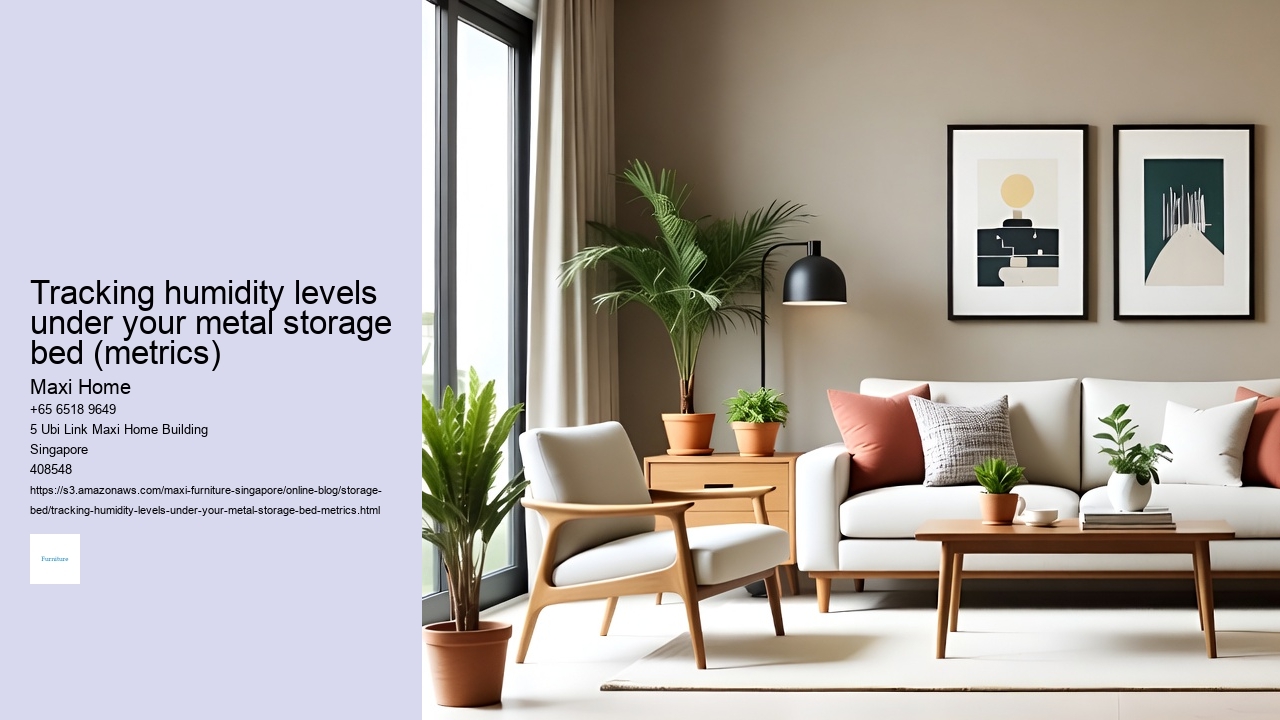 Tracking humidity levels under your metal storage bed (metrics)