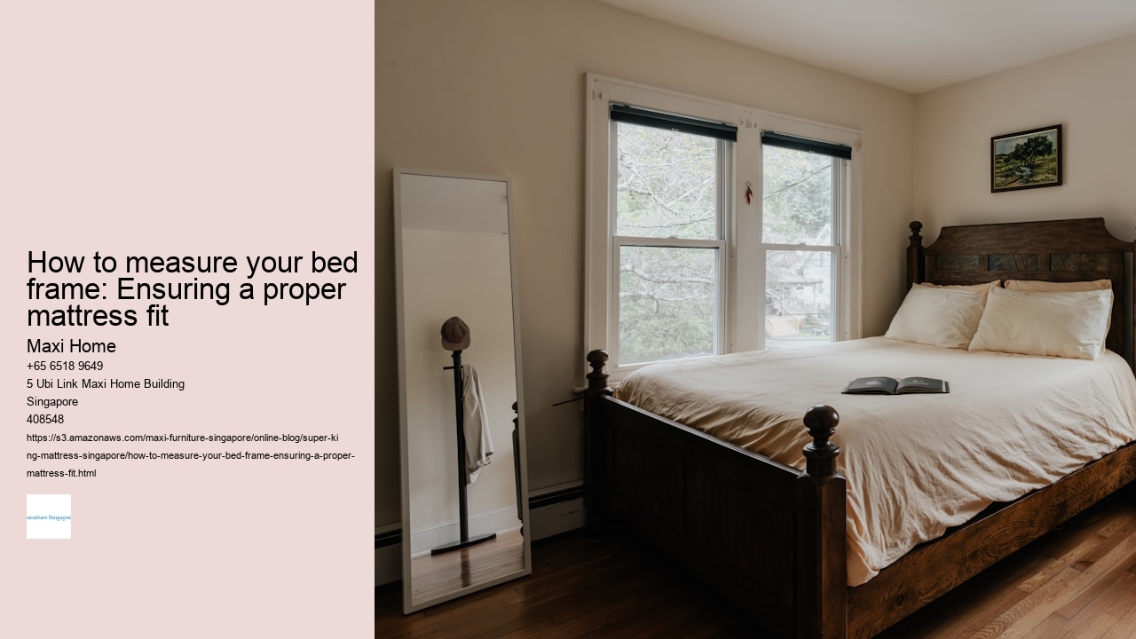 How to measure your bed frame: Ensuring a proper mattress fit