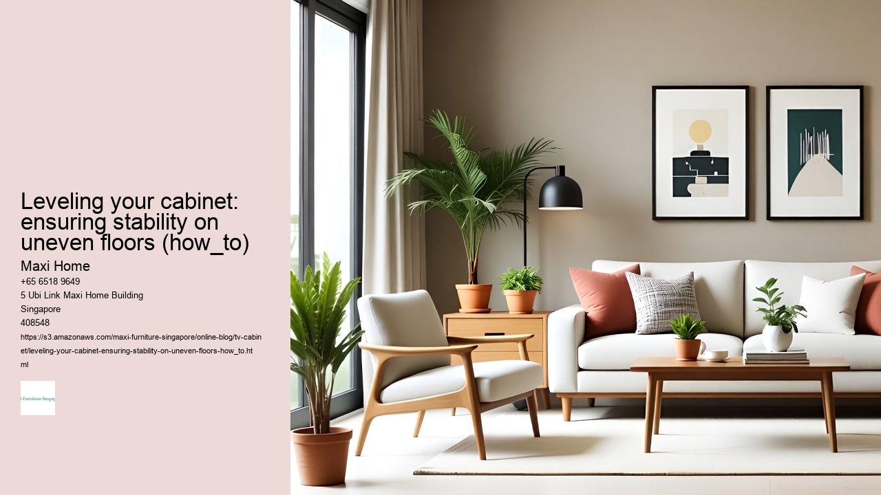 Leveling your cabinet: ensuring stability on uneven floors (how_to)