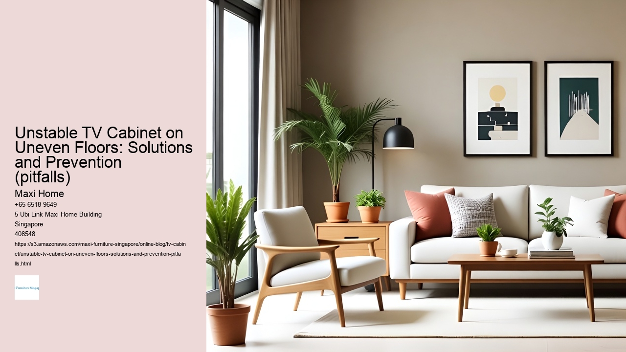 Unstable TV Cabinet on Uneven Floors: Solutions and Prevention (pitfalls) Maxi Home Unstable TV Cabinet on Uneven Floors: Solutions and Prevention (pitfalls)