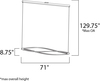 ET2 Cyclone LED Single Pendant Model: E41396-11MW Line Drawing