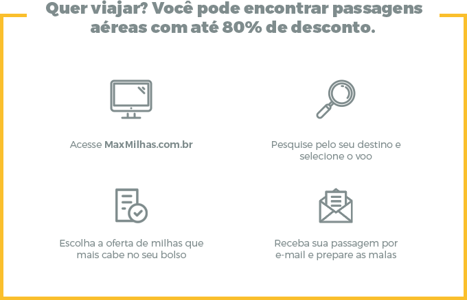 Quer viajar? Você pode encontrar passagens aéreas com até 80% de desconto.