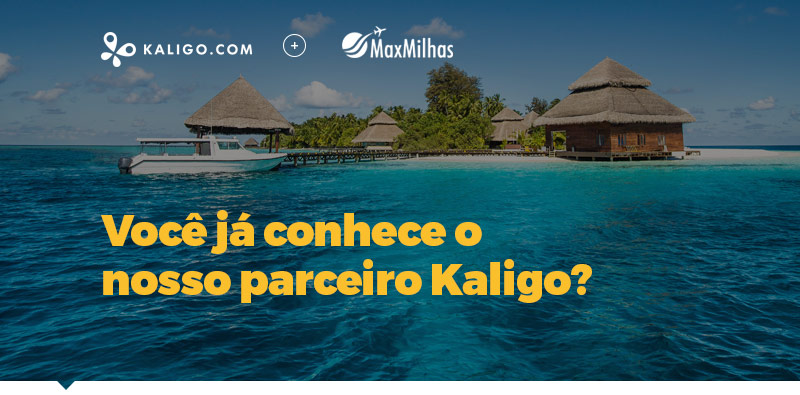 Kaligo parceiro MaxMilhas