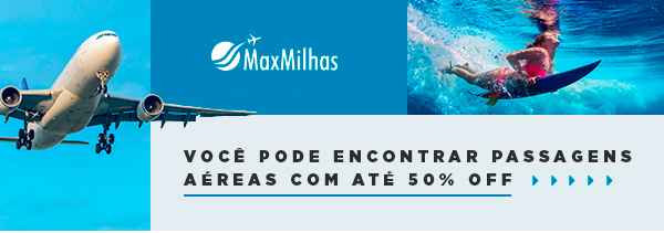 VOCÊ PODE ENCONTRAR PASSAGENS AÉREAS COM ATÉ 50% OFF