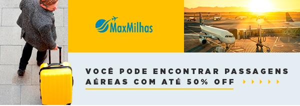 VOCÊ PODE ENCONTRAR PASSAGENS AÉREAS COM ATÉ 50% OFF