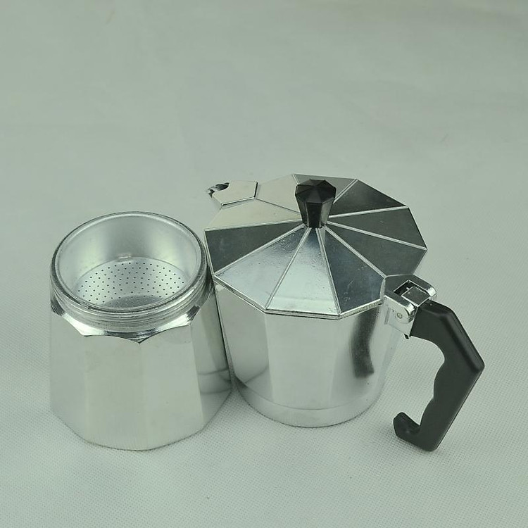 Bình Pha Cafe Moka 6 Cup 300Ml Hợp Kim Nhôm Giữ Nhiệt Tốt Kiểu Ý Bình Pha Cafe Moka 6 Cup 300Ml Hợp Kim Nhôm Giữ Nhiệt Tốt Kiểu Ý