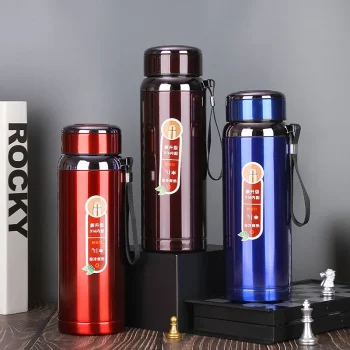 Bouteille d’eau thermique cafetieres thermos a7796c561c033735a2eb6c: Black|blue|coffee|gold|red|silver|silver blue|silver red 