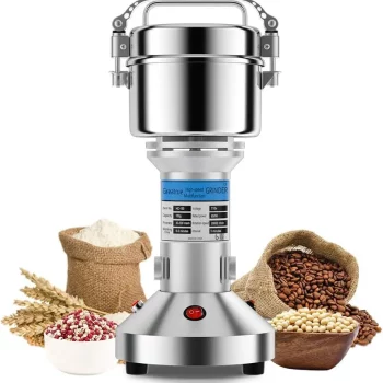 Broyeur de grains broyeur d’épices moulin à farine céréales de blé pulvérisateur d’herbes pour la cuisine, Machine de broyeur d’épices sèches à grande vitesse Centrifugeuses 73152b95d4a77f611b2dde: prise ue 