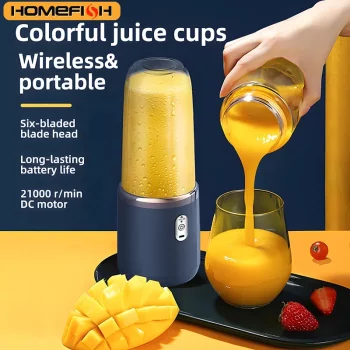 Mélangeur de fruits électrique portable Ju479, chargement USB, citron, orange, tasse de jus, SmUnvétérans wn ie, 2 tasses, 400ml Centrifugeuses a7796c561c033735a2eb6c: Blue 1Cup|Blue 2Cups|Pink 1Cup|Pink 2Cups 
