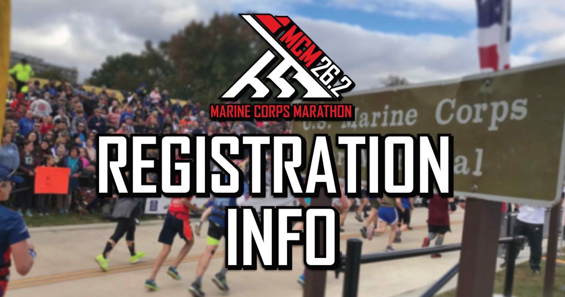 marine corps marathon registration