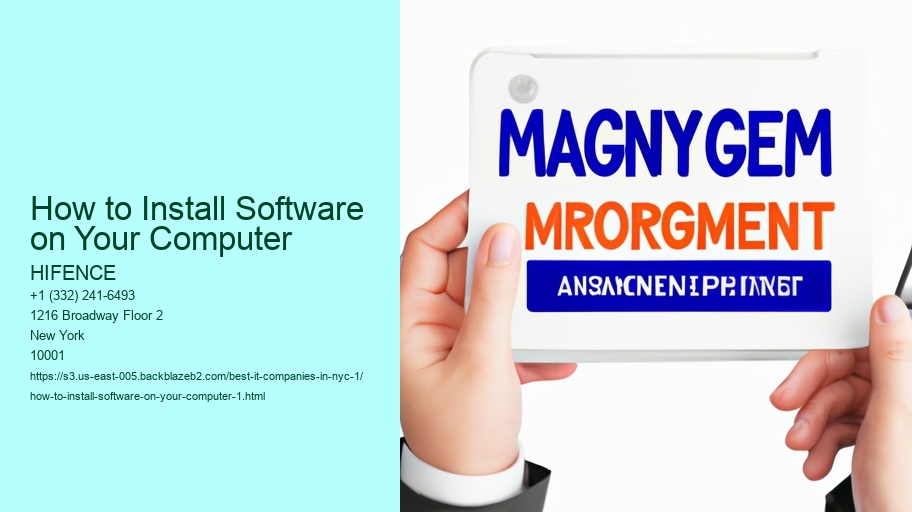 How to Install Software on Your Computer